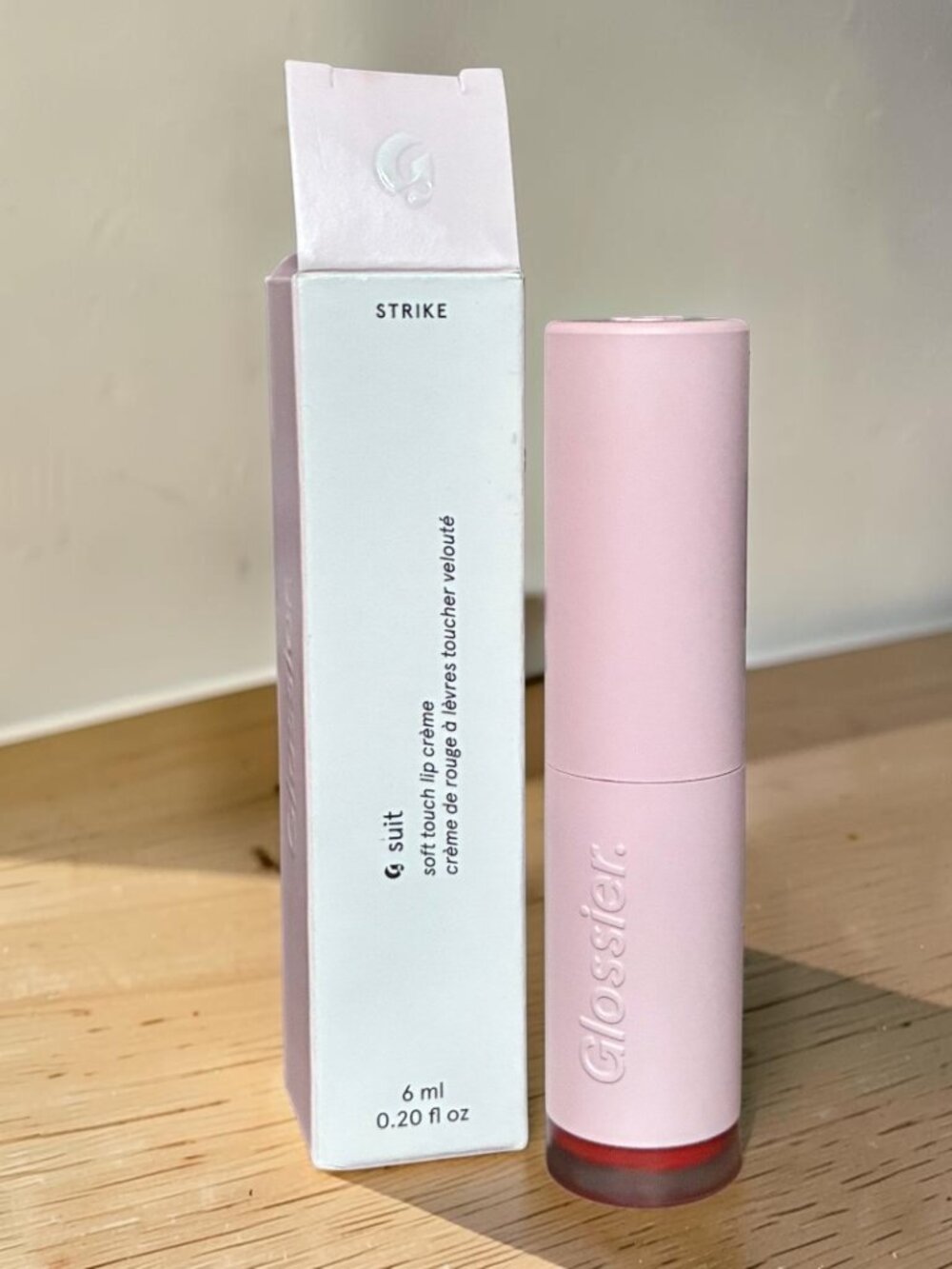 Glossier Lipstick in Strike